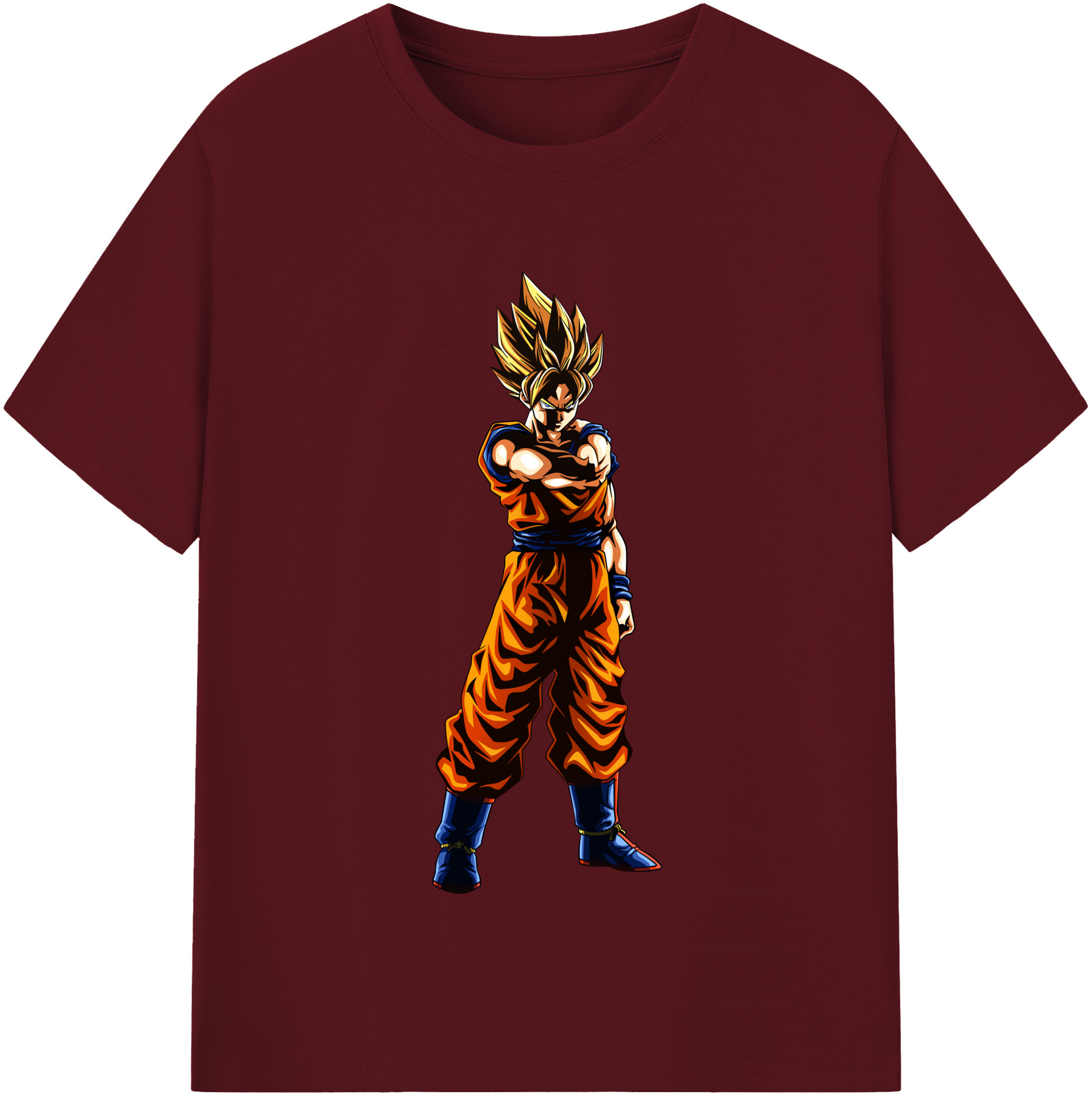 （画像用） ドラゴンボール 孫 悟飯（そんごはん）DRAGON BALL Son Gohan 綿100％半袖Tシャツ（フロントプリント）